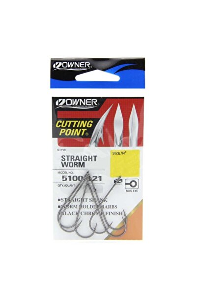 Owner Cutting Point Uzun Palalı Lüfer Iğnesi No:2/0