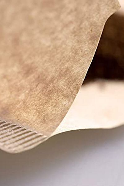 Rubin Number 4 Natural Brown Paper Filter - 100 Pieces