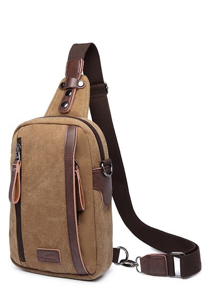 CACTİVE C-active Bady Bag Canvas Bag Camel