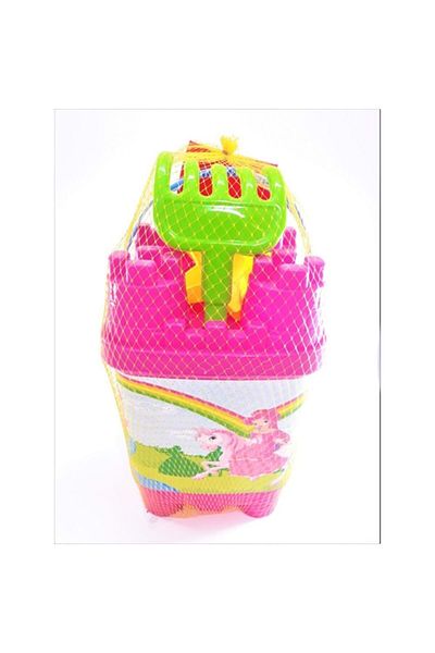 DEDE Pink Sand Bucket Castle