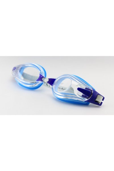 Generic Brand نظارات السباحة 64011-c باللون الأزرق