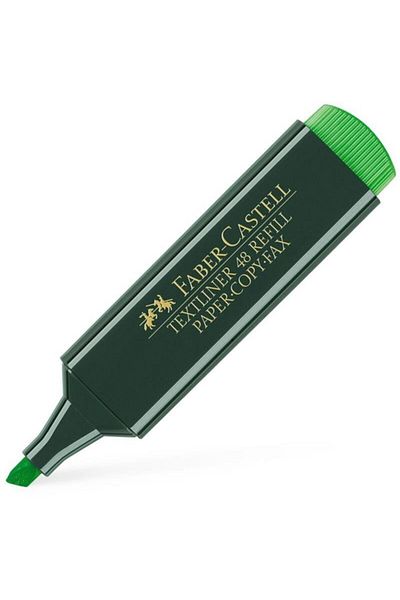 Faber Castell Highlighter 1548 Green - Pack of 10