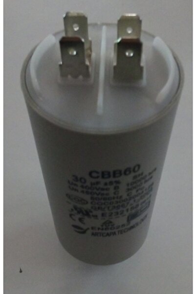 çözümklima Kondansatör Daimi 30 Uf 450 Vac Kapasitör