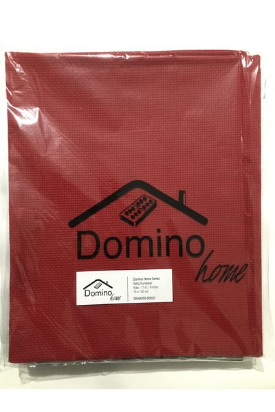 domino Σπίτι Κεντήματα Υφάσματα-75*130cm Κόκκινο
