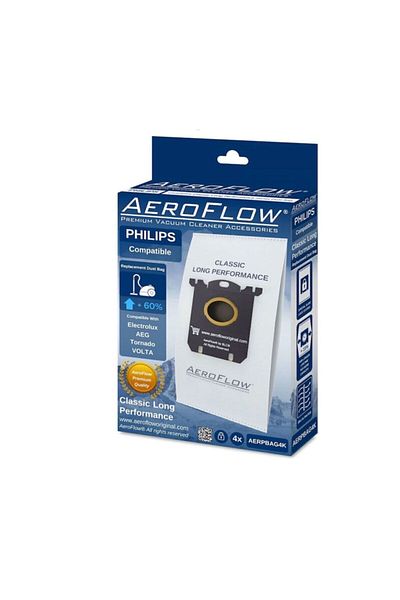 AeroFlow Philips Powergo Fc8293-fc8296 Compatible Dust Bag
