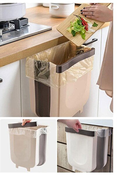 Genel Markalar QASUL Katlanabilir Çok Amaçlı Çöp Kovası - Portatif Katlanabil...