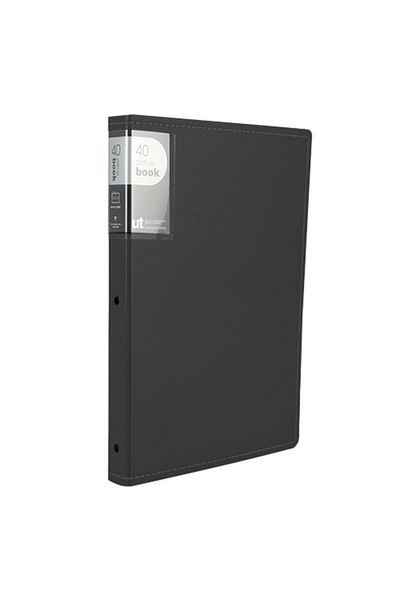 Shuter Black T2040 A4 Presentation File 40 Sheets