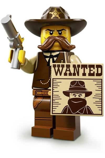LEGO Minifigür - Seri 13 - 71008 - Sheriff