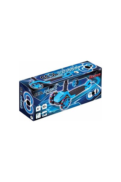Cool Wheels Tulpar 3 Wheel 4+ Scooter Blue