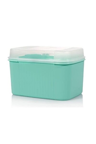 Tupperware Turkuaz Mega Kutu Un Çay Şeker Saklama Kabı 7.2 lt