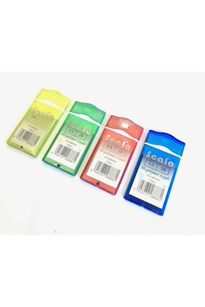 Scala 0.5mm 2b 120pcs Pen Tip - 4 Tubes