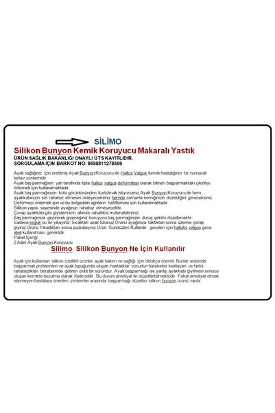 başarı ortopedi Silikon Bunyon Ayak Parmak Ayırıcı 1 Çift Makara
