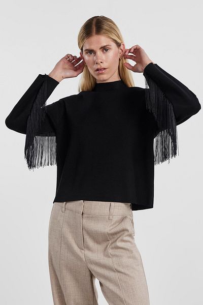 YAS. Yasfrınga 7/8 Strickpullover S