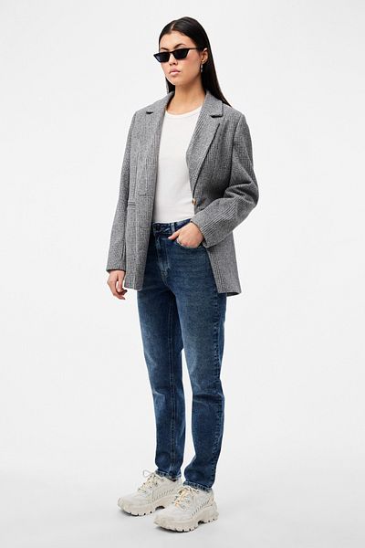 PIECES PCBELLA HW TAP ANK JEANS MB406 NOOS