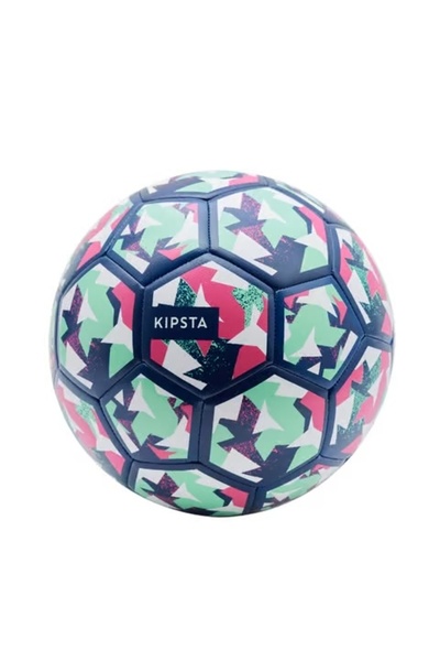 MY SUPPORT Öğretici Futbol Topu - 4 Numara - Mavi / Mor - Learning Ball