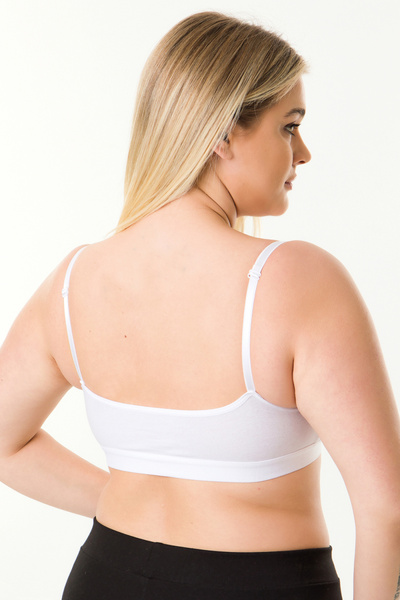 MS HAMİLE İÇ GİYİM ΘΗΛΑΣΜΑ HG0050 Μοντέλο Λευκό Half Singlet Bustier