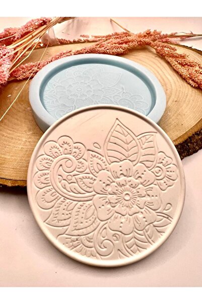WAMMOLDS Çiçekli Mandala Silikon Kalıp