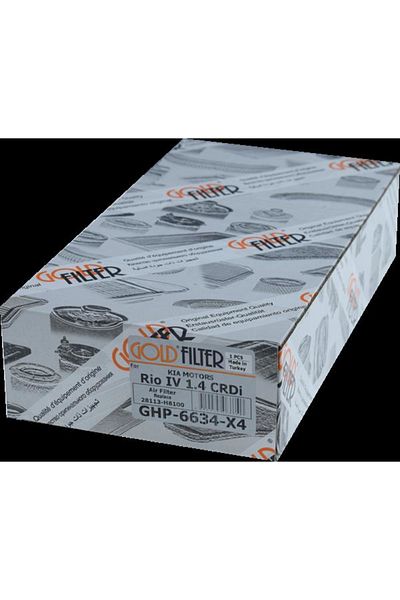 GOLD FILTER Rio IV FB, SC, YB, KIA STONIC (2017 >...) Compatible Air Filter