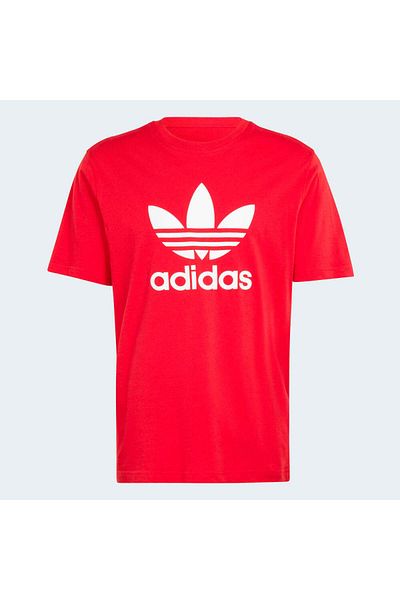 Red adidas cheap shirt mens