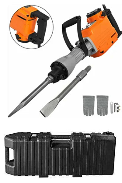 MOONSHOP Japan 4800 Bakır Sargılı 17 Kg 70 Joule Grubu Kırıcı Hilti Seti Çant...