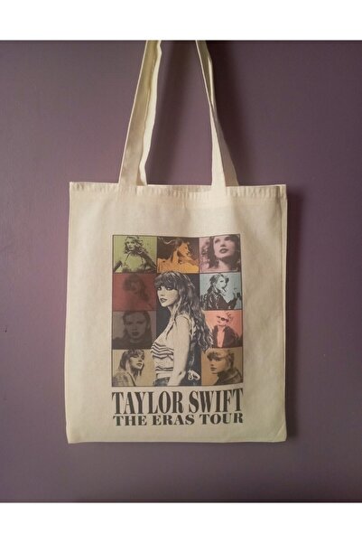 Cemira Taylor Swift The Eras Tour tervezett tote bag textiltáska