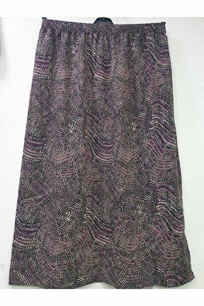 sercan konfeksiyon KADIN TEK PARÇA ANNE VİSKON KUMAŞ ETEK