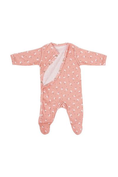 Sevi Bebe Patterned Premature Pajamas Jumpsuit 6945