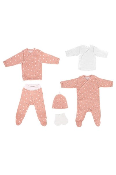 Sevi Bebe طقم بدلة للجسم للمبتسرين مكون من 6 قطع 530