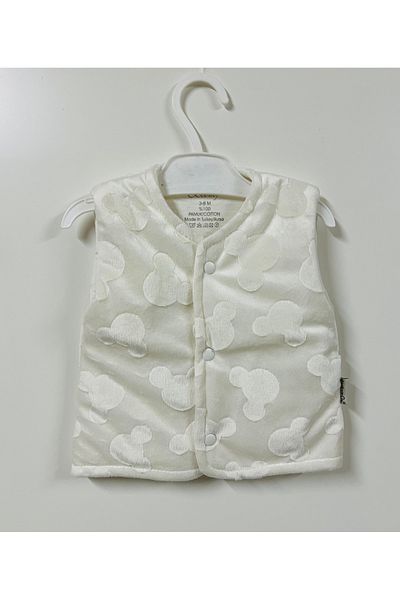 Kidstrend 0-9 Months Bebitof Baby Girl Boy Miky Plush Vest 100% Cotton