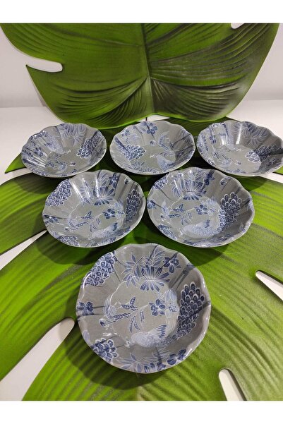 MorzaHome 6lı Melamin Çay Tabağı Kırılmaz Serisi.Moe