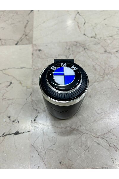 APEXİ BMW MAVİ BEYAZ ORİJİNAL TİP LOGOLU IŞIKLI SİYAH KÜLLÜK ÜSTTEN BASTIRMALI