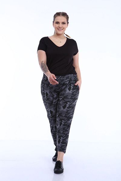 modayız Plus Size Flexible Trousers 1d-1798