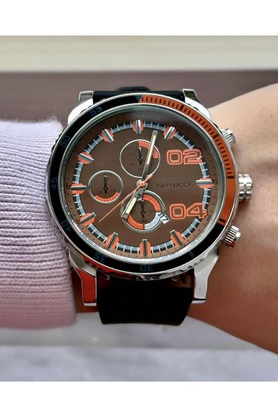 Ferrucci Men's Plastic Cord Wristwatch