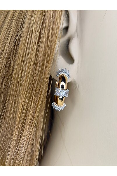 VELİT VOLA Mers الرغيف الفرنسي حجر هوب الأقراط