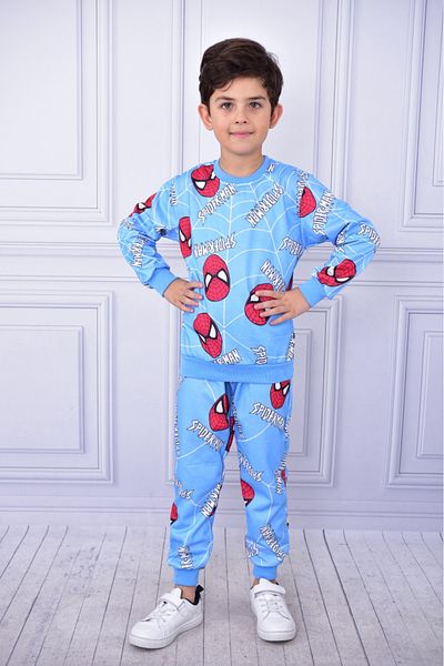 BUUFUU FIÚ SPIDERMAN SPIDERMAN FÉRFI NYOMTATOTT ALSÓ FELSŐ KÉSZLET