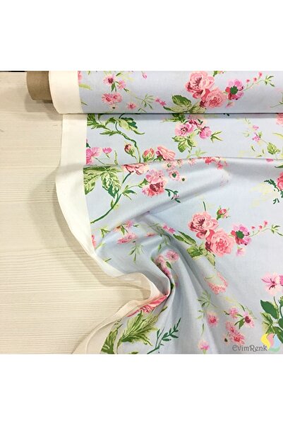 Renk Tekstil Floral Serisi %100 Pamuk Metrelik Kesim Kumaşlar