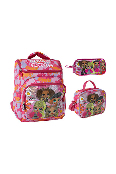 Famebag Lol İlk Ve Orta Öğretim Okul Çantası Beslenme Ve Kalem Çantası Seti