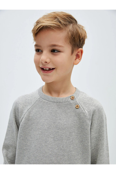 LC Waikiki LCW Kids Crew Neck Boys kötöttáru pulóver és nadrág