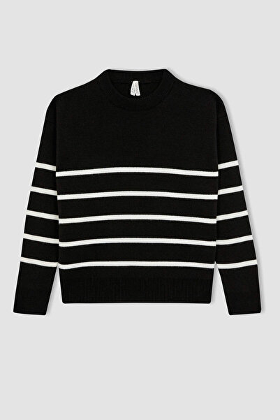 DeFacto سترة بناتي باللون الأسود Z0194a6/bk27