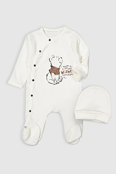ADABEBEK 100% Cotton Combed Cotton Hat Poo Baby Boy Jumpsuit 1468