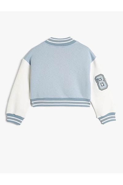 Koton Girl's Jacket Blue 4wkg20014ak