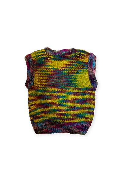 Bohostic Handmade Special Design Single Sweater with Heart Merino Wool
