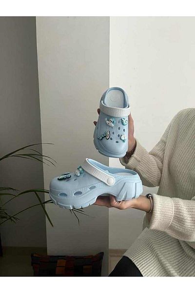 Behtah Kundura Thick High-Sole Full Nurse Doctor Beach Slippers