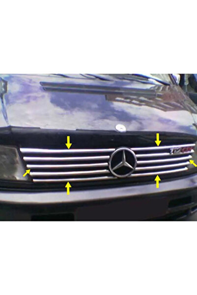 Titiz Krom Aksesuar Mercedes W638 Vito 1999-2004 Krom Ön Panjur Aksesuarı 10 ...