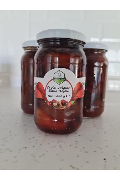 Egenin ince lezzetleri CEVİZ DOLGULU ELMA REÇELİ