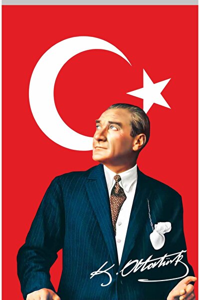 Bayrak 70X105 CM ATA POSTER