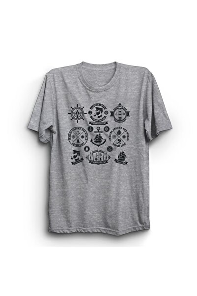 The Fame Άγκυρα, Ναύτης, Καπετάνιος, Πηδάλιο, Πλοίο, Ναυτικός, Άγκυρα, Μπλουζάκι Ναύτης