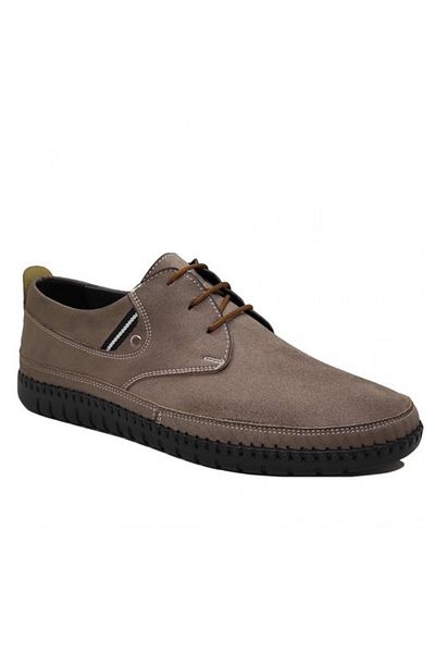 Black Vein Pantofi casual pentru bărbați, ultra confortabili, cu șireturi, din piele de căprioară de nurcă BVA-37
