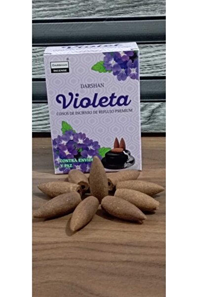 HUNATASARIM 10 Adet Geri Akış Tütsü Violeta (Menekşe) Kokulu