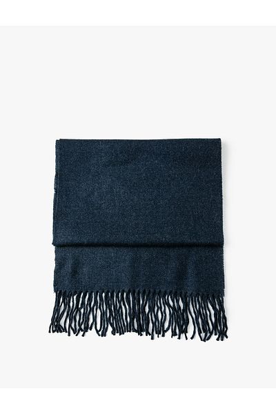 Koton Egyszerű akril sál bojtrészlettel